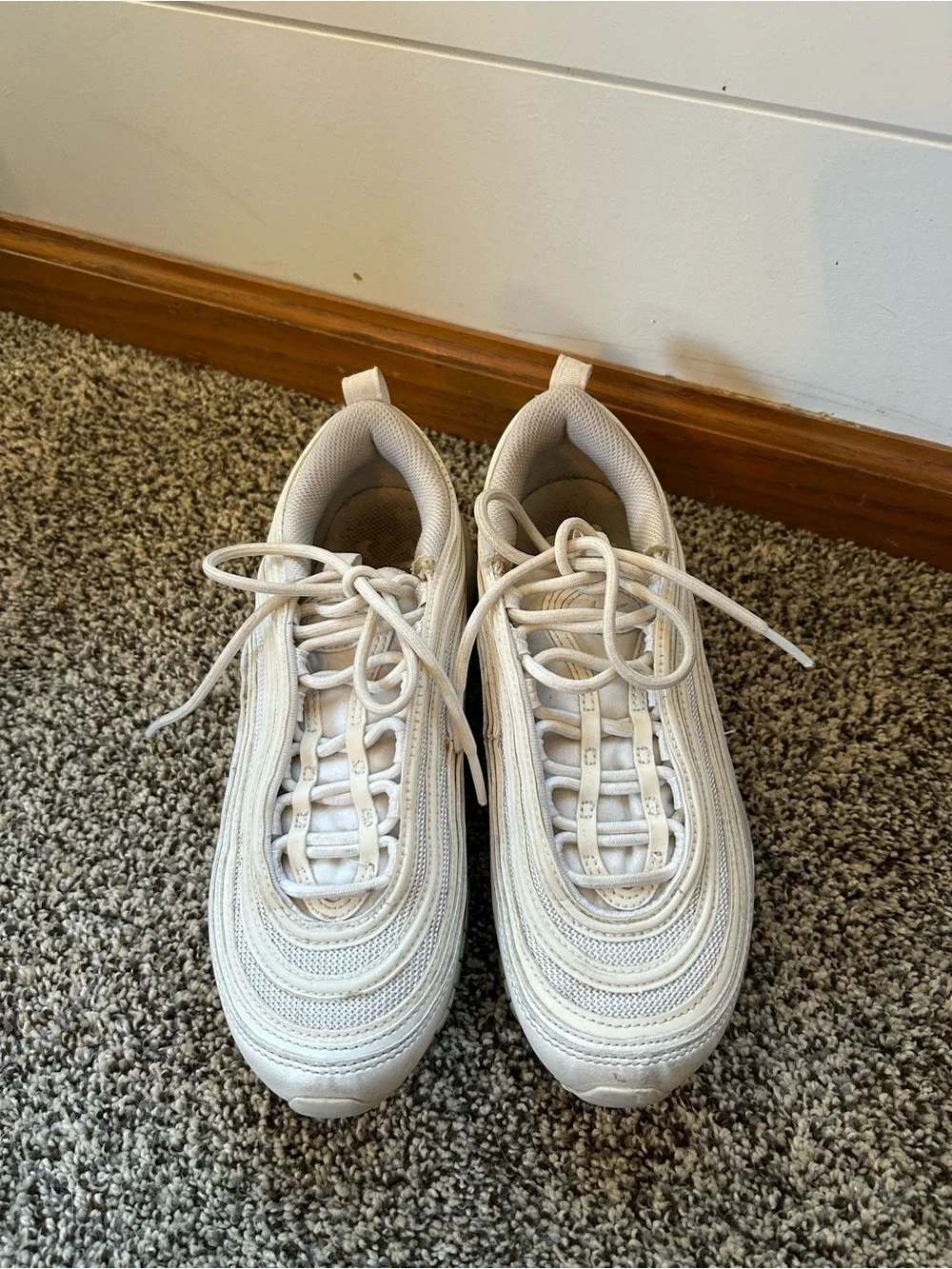 Nike Neutral-Tone Air Max 97 Sneakers in Off-White